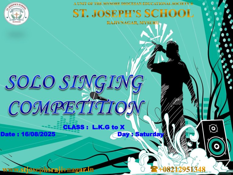 Solo Singing Competition – A Melody of Voices
