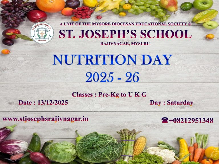 NUTRITION DAY (Nursery Section)